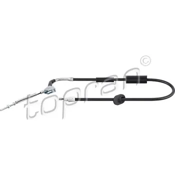 Lanko parkovací brzdy Tazne lanko, parkovaci brzda TOPRAN 408 327