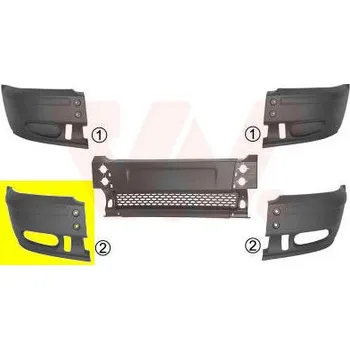 Nárazník Nárazník VAN WEZEL 1898566