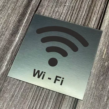 Informační tabulka Home Deco Piktogram - Wi-Fi 10 x 10cm