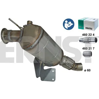 Filtr pevných částic Filtr pevnych castic, vyfukovy system ERNST 910040