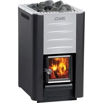Sauna Saunová kamna Harvia 20 PRO 24,1 kW kamna na dřevo kompletní set