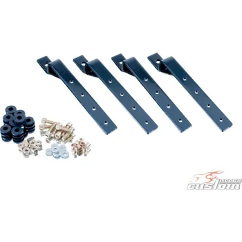 Zavazadlo na motocykl Podpěry bočních kufrů CUSTOMACCES KF KF0002N černý