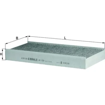 Kabinový filtr Filtr, vzduch v interiéru KNECHT LAK 232