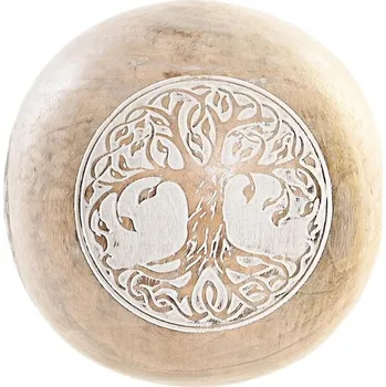 Vánoční dekorace Dekorace na stůl DKD Home Decor Mangové dřevo (13 x 13 x 13 cm)