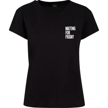 Pánské tričko Ladies Waiting For Friday Box Tee černé Mister Tee černá 2540164