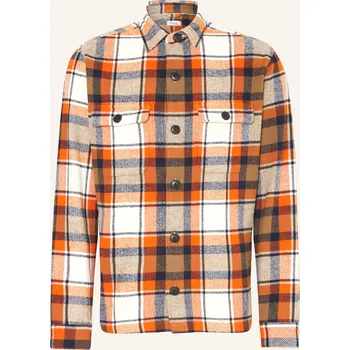 Pánská košile Paul Pánská Flanelová Svrchní Košile, oranžová / tmavě modrá...