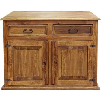 Šatní skříň Komoda MEXICANA COM24 Barevné provedení: vosk - dub kouřový