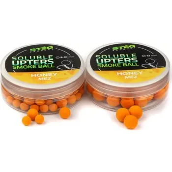 Boilies Soluble Upters Smoke Ball Honey 30g – rozpustné kouřové nástrahy 8 a 10mm