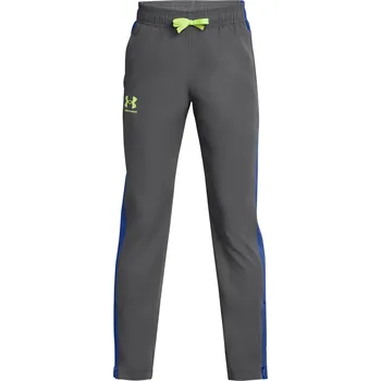 Chlapecké kalhoty Dětské Kalhoty UNDER ARMOUR UA SPORTSTYLE WOVEN PANTS 1370184-026 – Šedá 122-127
