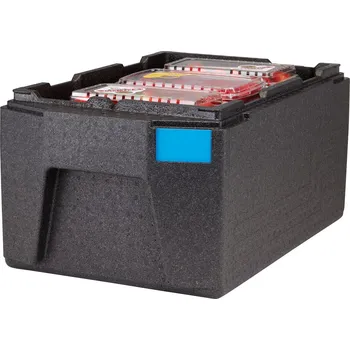 Termobox Termoizolační box Cam GoBox, horní plnění, GN 1/1, 46 l, Cambro, Černá, 680x400x(H)321mm