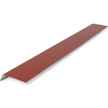 Střecha Covernit Okapové lemování UNI RAL 3009 červená 0,45 x 1200 mm