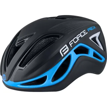 Cyklistická přilba Přilba FORCE REX, černo-modrá