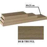 Nástěnná polička GANA 80x25 Tempo Kondela