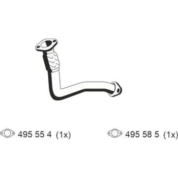 Výfuková trubka Výfuková trubka ERNST 522472