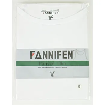 Nátělník FANNIFEN Pánský nadměrný nátělník bílý Velikost: 5XL