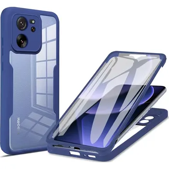 Pouzdro na mobilní telefon Pouzdro Xiaomi 13T / 13T Pro Techsuit - ColorVerse 360 Series + ochrana obrazovky, modré