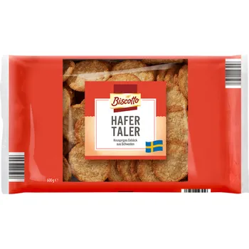 BISCOTTO švédské ovesné sušenky XXL 600g