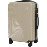 Rozšiřitelný kufr T-class 2011, vel. L, TSA zámek, (champagne) MAT, 65 x 43 x 27,5cm