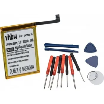 Baterie pro mobilní telefon VHBW Baterie pro Ulefone Armor 6, 5000 mAh