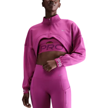 Dámská mikina Mikina Nike W NP CAPSULE FLEECE TOP fv8097-518 Velikost L