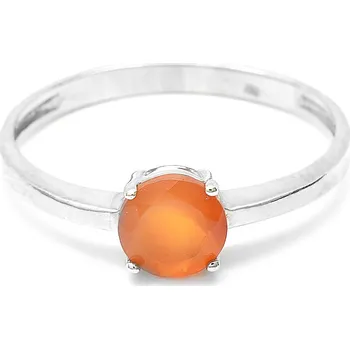 Prsten Stříbrný prsten karneol Korla - 69