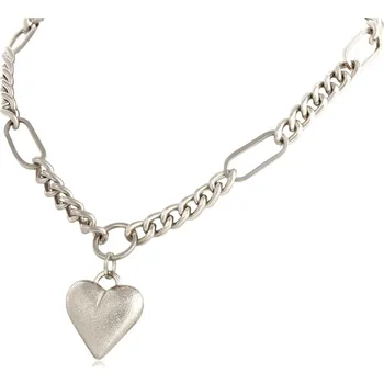 Náhrdelník Náhrdelník s přívěskem Srdce Colibra - postříbřený