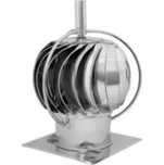 Karl komínová hlavice S 15 výklopná - čtvercová podstava, průměr 150mm