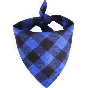 Obleček pro psa Šátek pro psy | Psí módní doplněk - modrý,Rozměr 48 x 34 cm