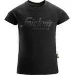 Tričko Snickers Workwear dětské černé vel. 128