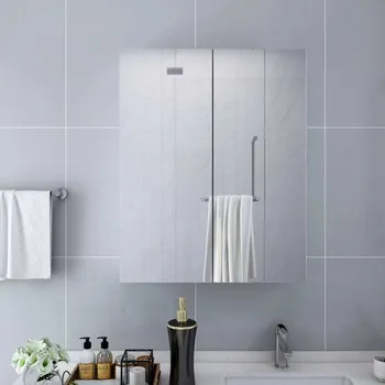 Koupelnový nábytek vidaXL 323607 Bathroom Mirror Cabinet White 60x15x75 cm MDF [323607]