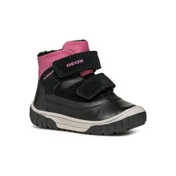 Dámské kozačky Kozačky Geox B Omar Girl Wpf B462LC 022FU C0922 M Černá 20