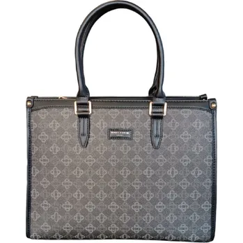 Kabelka David Jones dámská elegantní kabelka do ruky černá CM7154 black