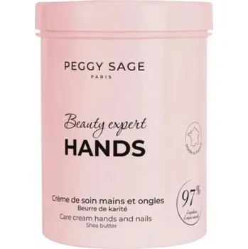 Péče o ruce Peggy Sage ochranný krém na ruce a nehty s bambuckým máslem 300 ml