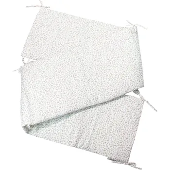 Příslušenství pro dětskou postel a kolébku enie baby Mantinel LITTLE PURPLE FLOWERS