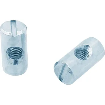 Spojovací materiál Válečková matice 10x20, Zn, střed M6