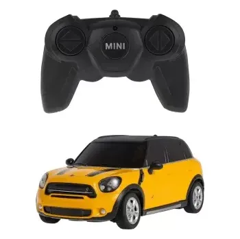 autíčko Auto MINI Cooper S Countryman na dálkové ovládání 1:24, žluté