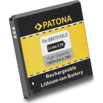 Baterie pro mobilní telefon Patona Baterie pro Samsung Galaxy S / Omnia 735, 1800 mAh
