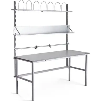 Dílenský stůl Balicí stůl MOTION, 2000x800 mm, šedá