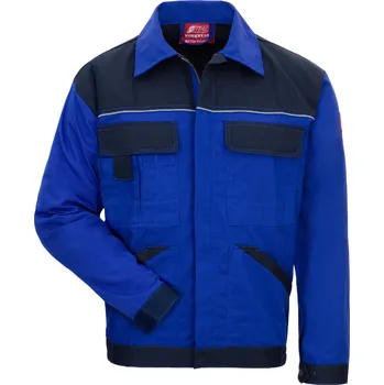 pracovní bunda NITRAS MOTION TEX LIGHT – Pracovní bunda, královská modrá / tmavě modrá, OEKO-TEX Velikost: 66