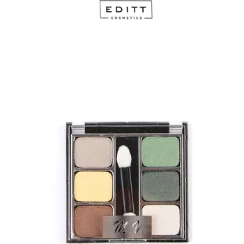 Oční stíny Editt Oční stíny 6 barev Velikost: č.6