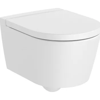 Roca Inspira záchodová mísa závěsná bez splachovacího kruhu bílá mat A346528620