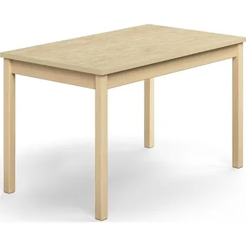 Jídelní stůl Stůl DECIBEL, 1200x700x720 mm, akustické linoleum, bříza/béžová