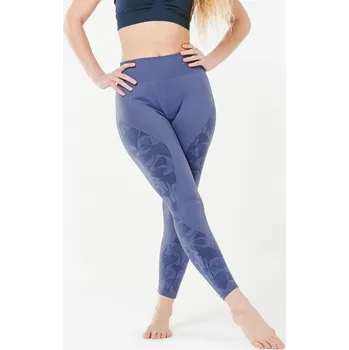 Dámské legíny KIMJALY Dámské 7/8 bezešvé legíny na jógu XS MODRÁ