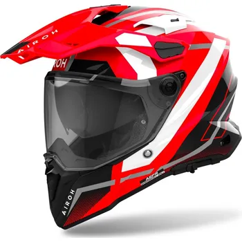 Helma na motorku AIROH přilba COMMANDER 2 Mavick lesklá červená 2025 - S