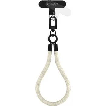 Tech-Protect | Tech-Protect Wrist Strap šňůrka na mobil, hnedá/černá