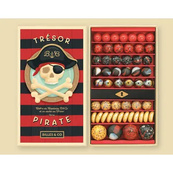 Doplněk k figurce Billes & Co. Kuličky skleněnky - Pirátský poklad