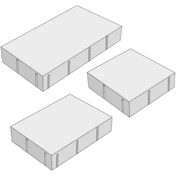 Dlažba Dlažba zámková Presbeton Alterno III tl. 80 mm tryskaná/kartáčovaná černá