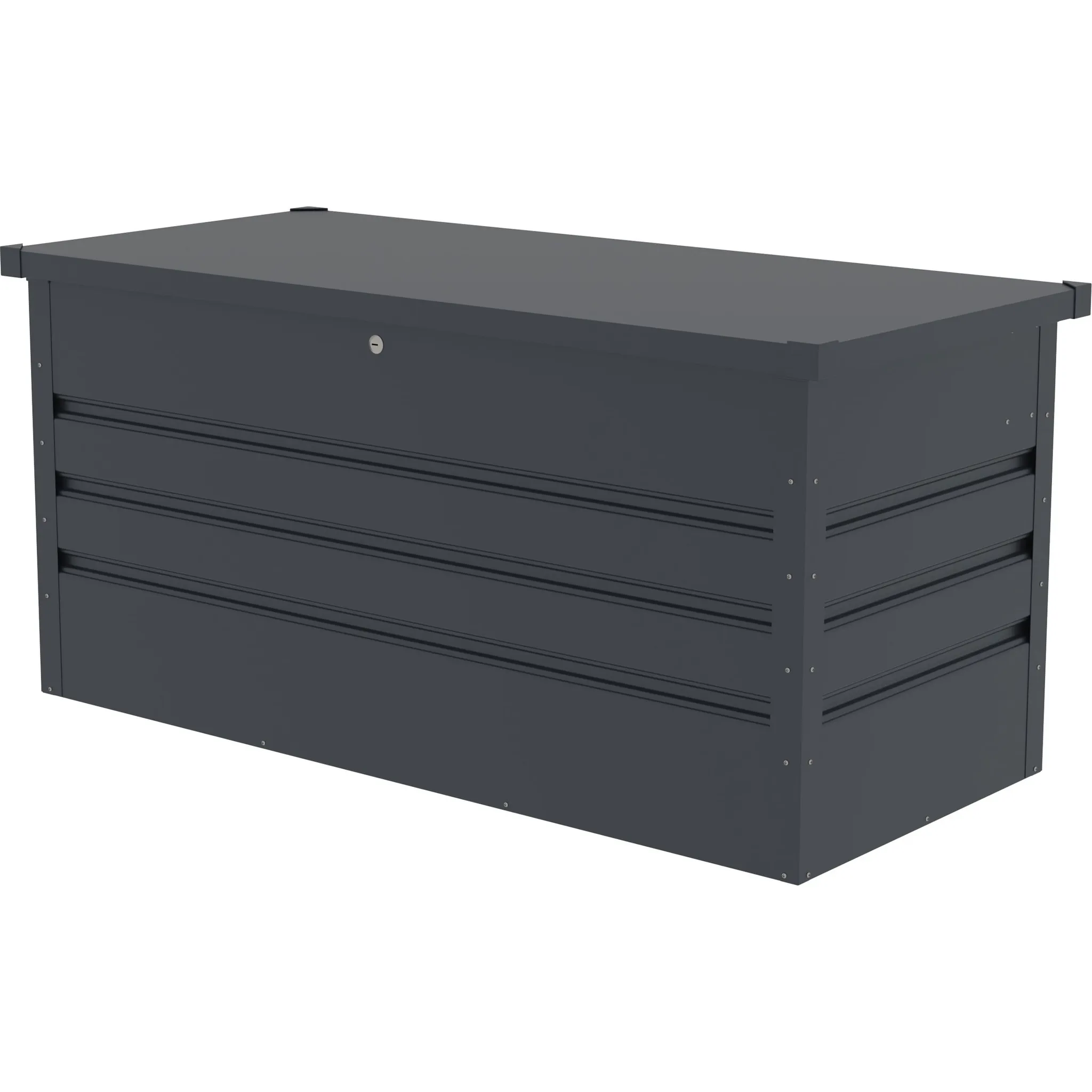 Fotografie 3 - Zahradní úložný box G21 Denver 400 l antracit plech