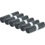 Pytle na odpad, 6 rolí (25 ks/role), 110 l, černé