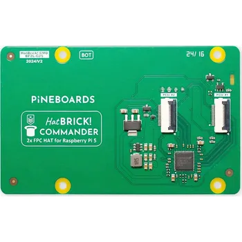 Elektronická stavebnice Pineboards - HatBRICK! Commander pro Raspberry Pi 5